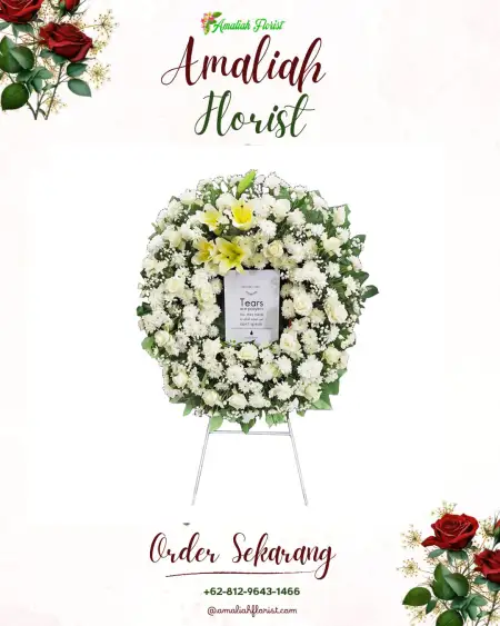 Krans Bunga Duka Tanjung Burung