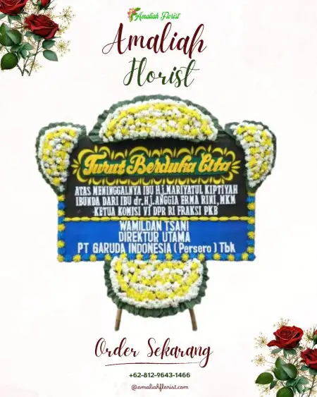 Papan Bunga Duka Tanjung Burung
